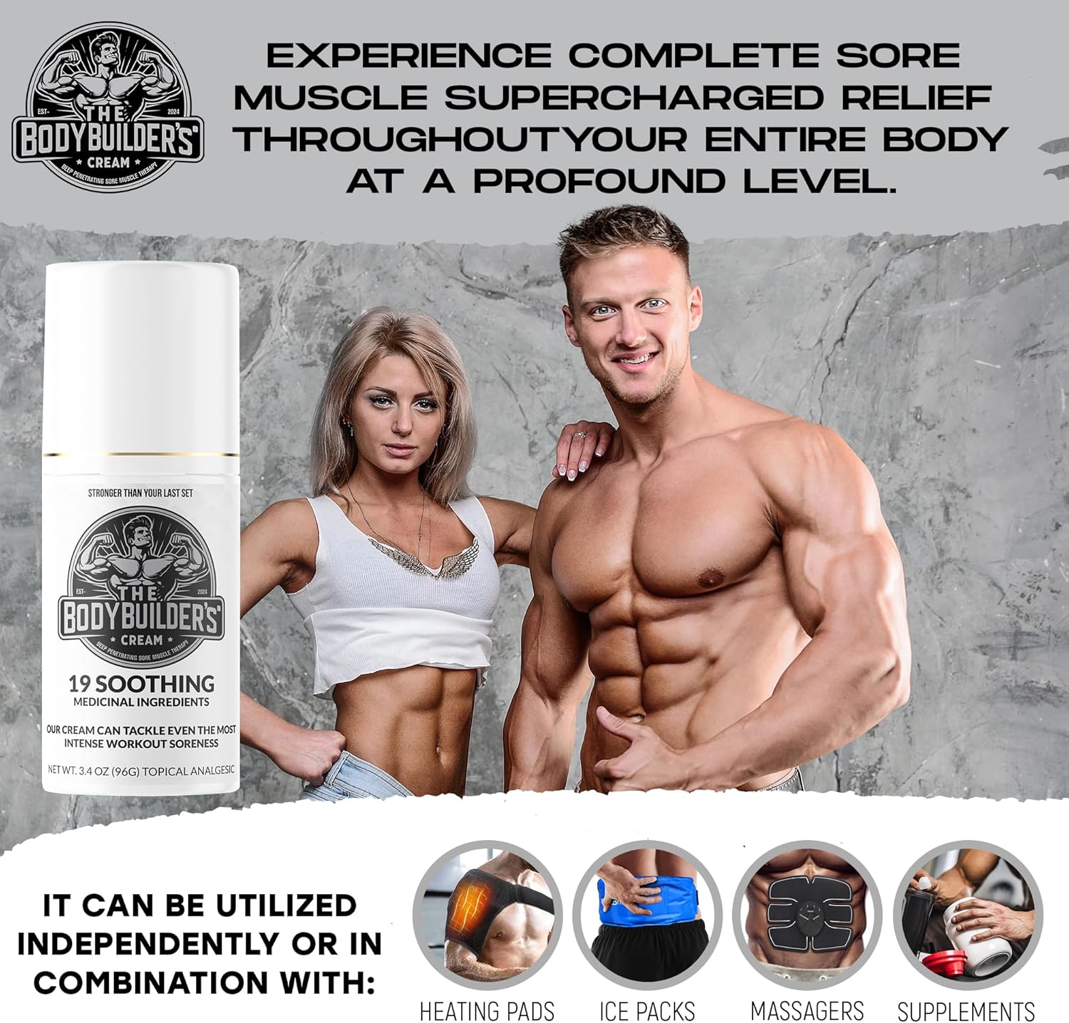 Bodybuilder Scream 2-Bottle Bundle – The BodyBuilder's Cream Nuclear Strength – The ...
